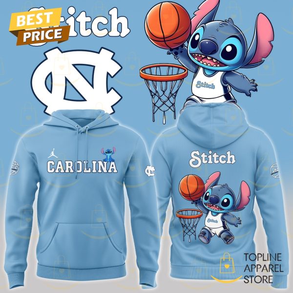 North Carolina Tar Heels Basketball x Stitch Hoodie