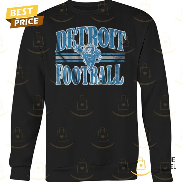 Detroit Lions Football Logo Unisex T-Shirt