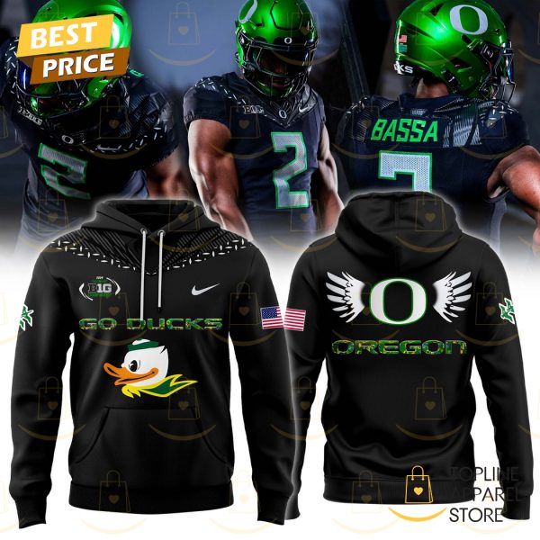 Oregon Ducks Football 2024 Big Ten Championship Game Hoodie