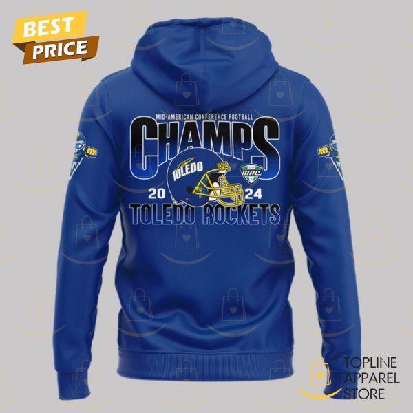 2024 Gameabove Sports Bowl Champions Toledo Rockets Football Hoodie