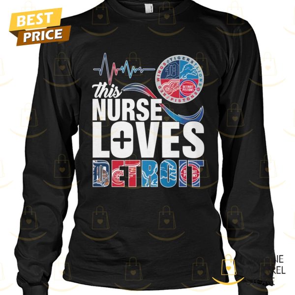 This Nurse Loves Detroit Unisex T-Shirt