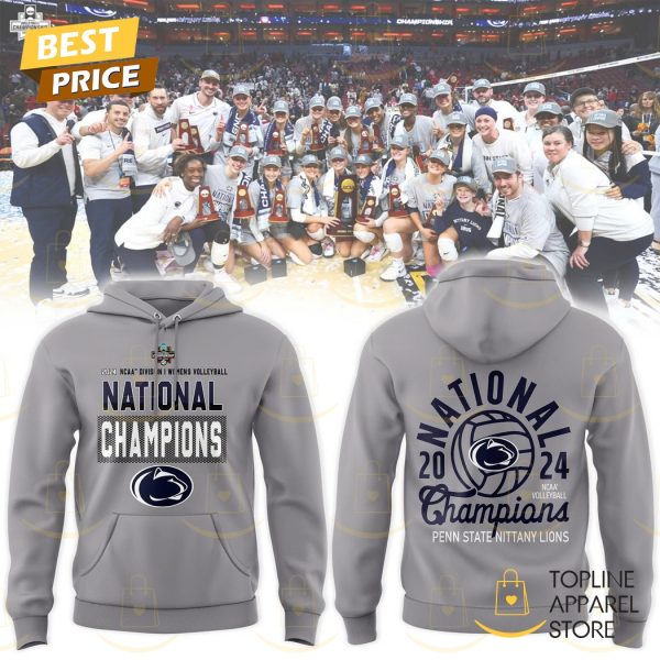 Penn State Nittany Lions Women Volleyball National Champions 2024 Hoodie