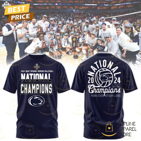 Penn State Nittany Lions Women Volleyball National Champions 3D T-Shirt