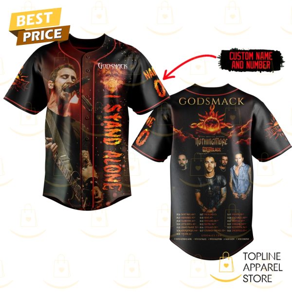 Personalized Godsmack I Stand Alone Baseball Jersey