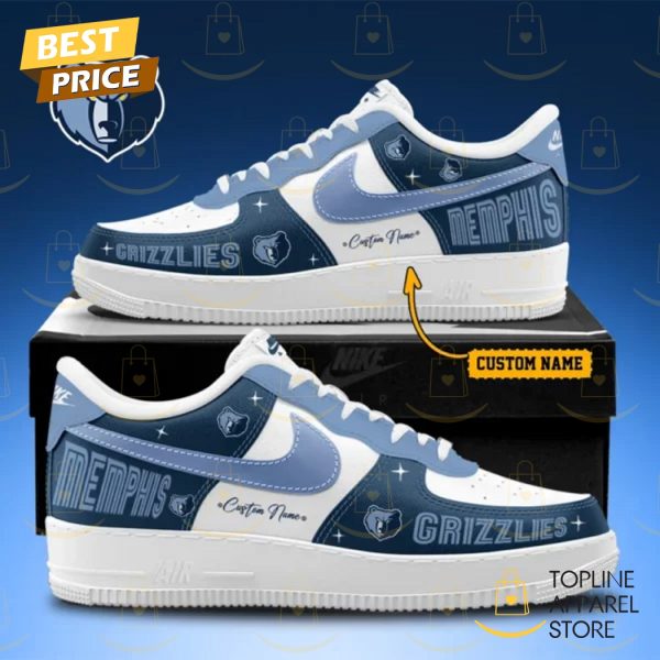 Personalized Memphis Grizzlies Air Force 1