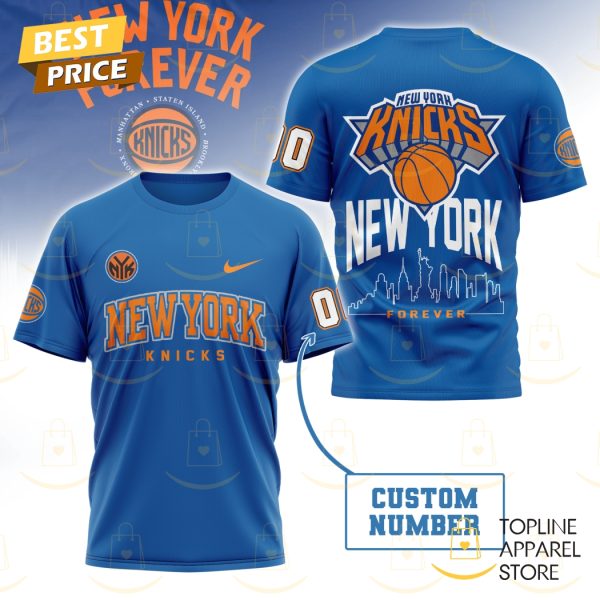 Personalized New York Knick Forever 3D T-Shirt