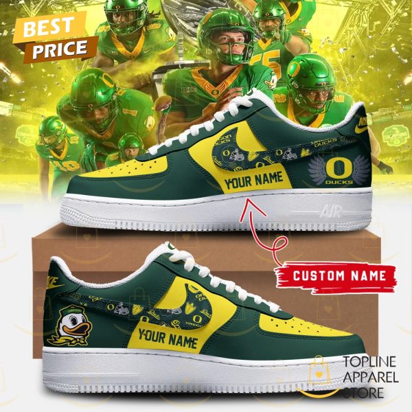 Personalized Oregon Ducks Football Champions Air Force 1