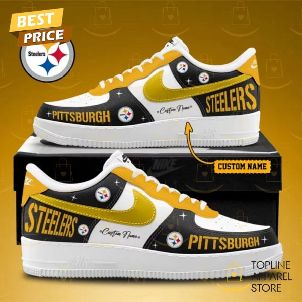 Personalized Pittsburgh Steelers Logo Air Force 1