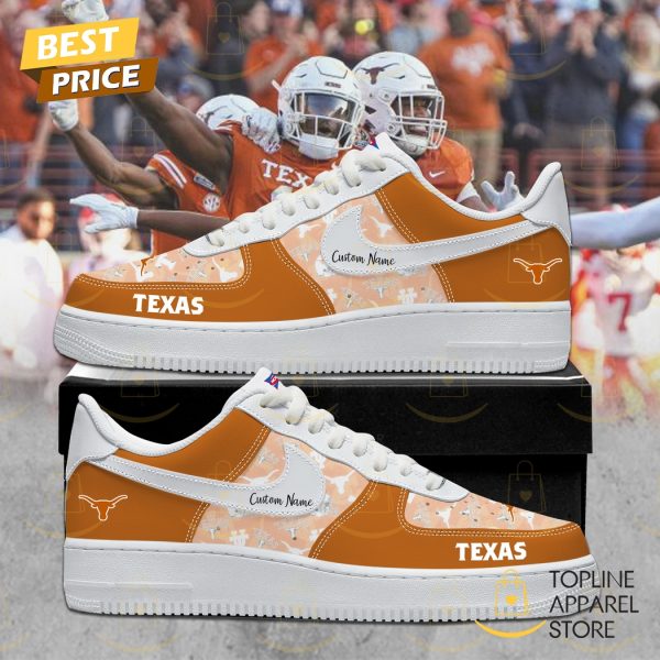 Personalized Texas Longhorns Football Air Force 1