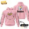 Personalized The Grinch x San Francisco 49ers Hoodie – Pink