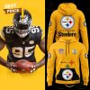 Pittsburgh Steelers Throwback 50th Anniversary Super Bowl Design Hoodie – Black