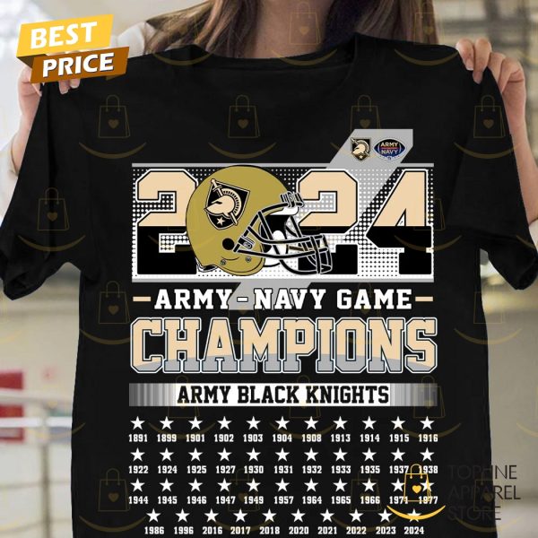 2024 Army Black Knights Champions Unisex T-Shirt