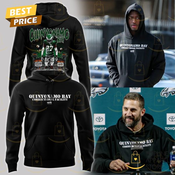 Quinyonamo Bay Philadelphia Eagles Design Hoodie