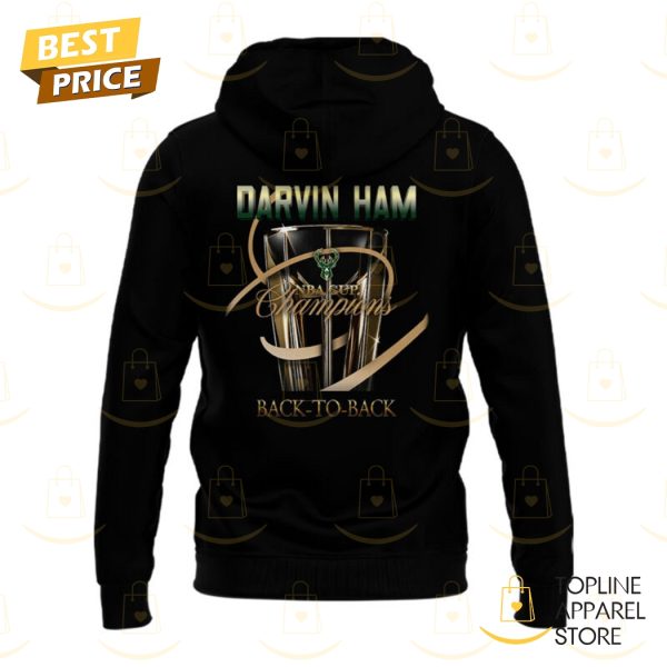 Coach Darwin Ham Champions NBA Milwaukee Bucks Hoodie