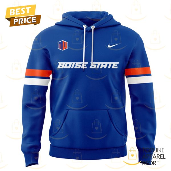 Boise State Broncos Football Team Hoodie – Blue