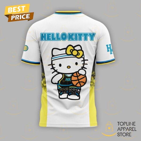 Indiana Pacers Basketball x Hello Kitty 3D T-Shirt