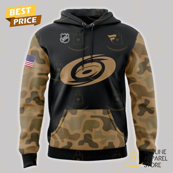 Veterans Day Carolina Hurricanes Design Hoodie