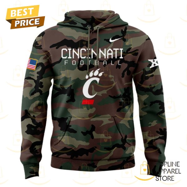 2024 Military Appreciation Cincinnati Bearcats Football Hoodie