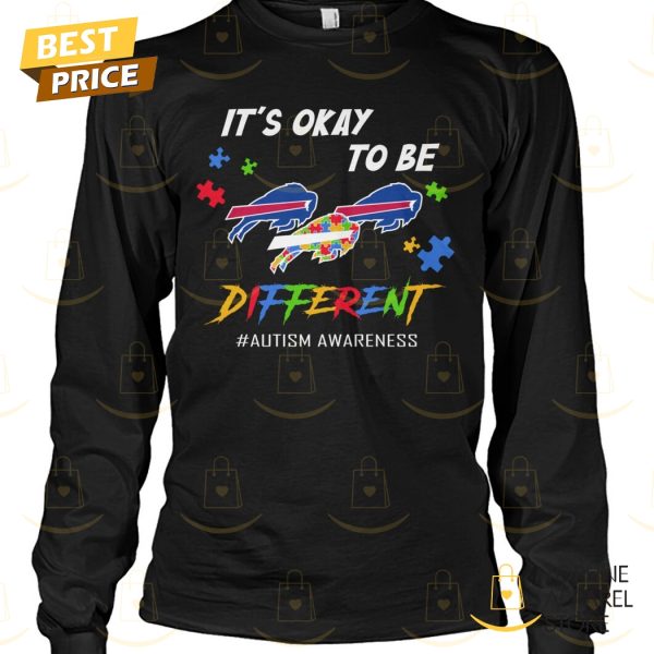 Its Okay To Be Buffalo Bills Different Autism Awareness Unisex T-Shirt