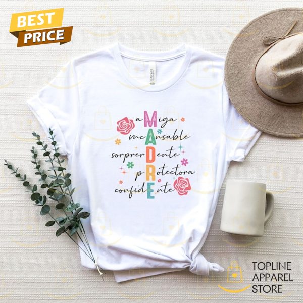 Spanish Mothers Day Gift Spanish Mother Shirt