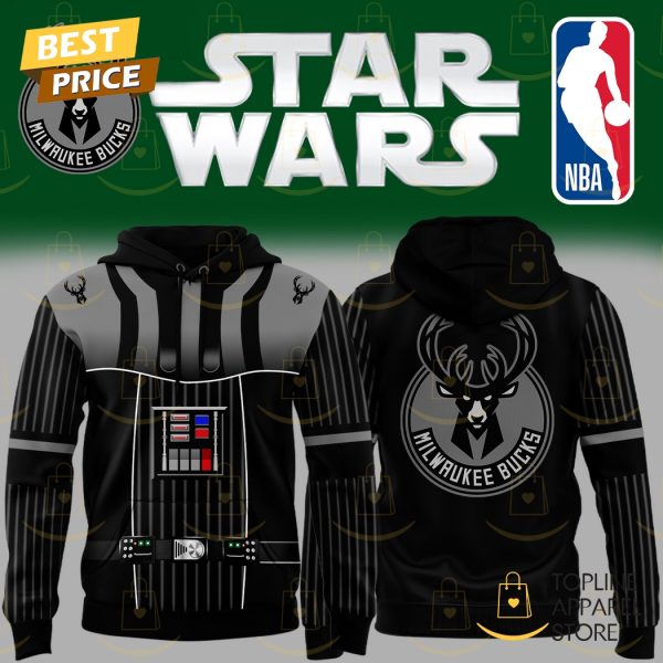 Star Wars x Milwaukee Bucks Basketball Team Hoodie