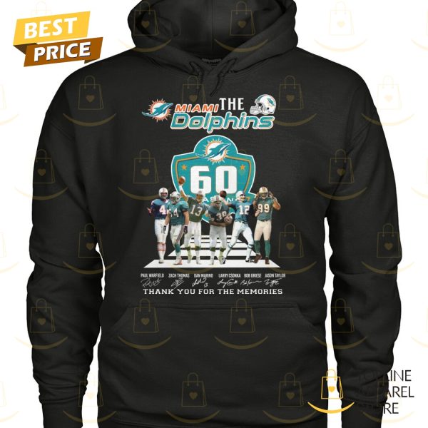 The Miami Dolphins Signature Thank You For The Memories Unisex T-Shirt