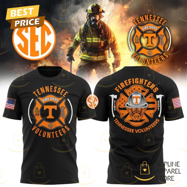 Tennessee Volunteers Football x Firefighter Appreciation Night 3D T-Shirt