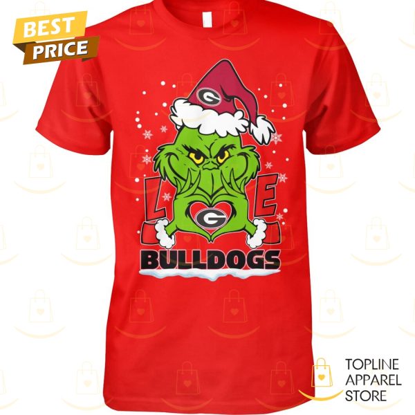 The Grinch Love Georgia Bulldogs Unisex T-Shirt