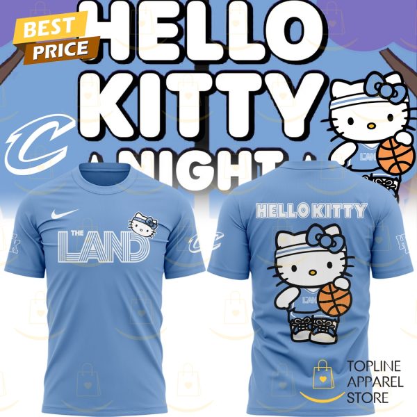 The Land – Cleveland Cavaliers x Hello Kitty 3D T-Shirt