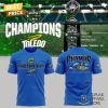 Toledo Rockets Football 2024 GameAbove Sports Bowl Champions 3D T-Shirt – Gold