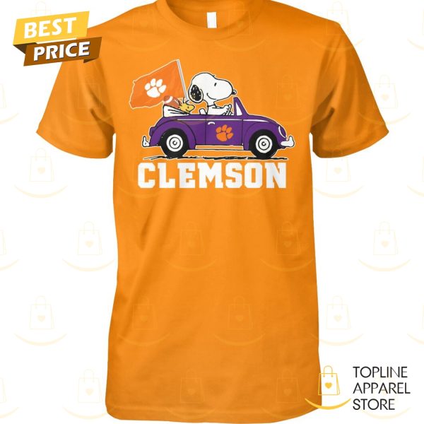 Snoopy x Clemson Tigers Unisex T-Shirt