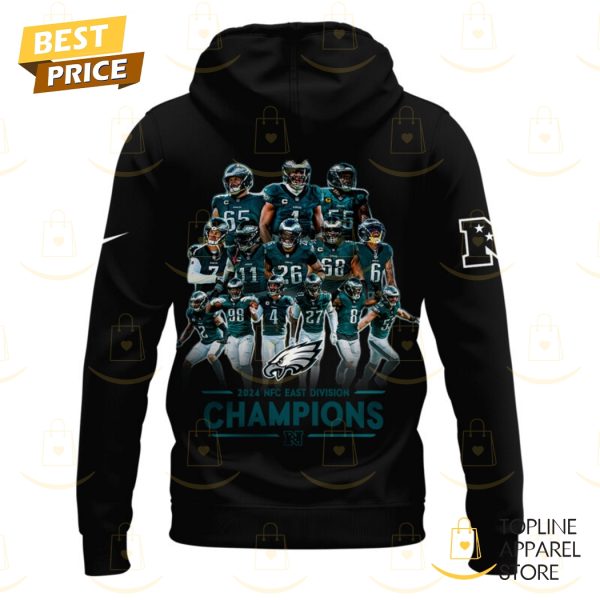 Ready To Roll NFC East Division Champions Philadelphia Eagles Hoodie – Black