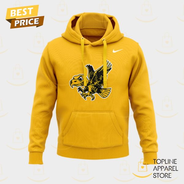 Iowa Hawkeyes Men Basketball Hoodie – Gold