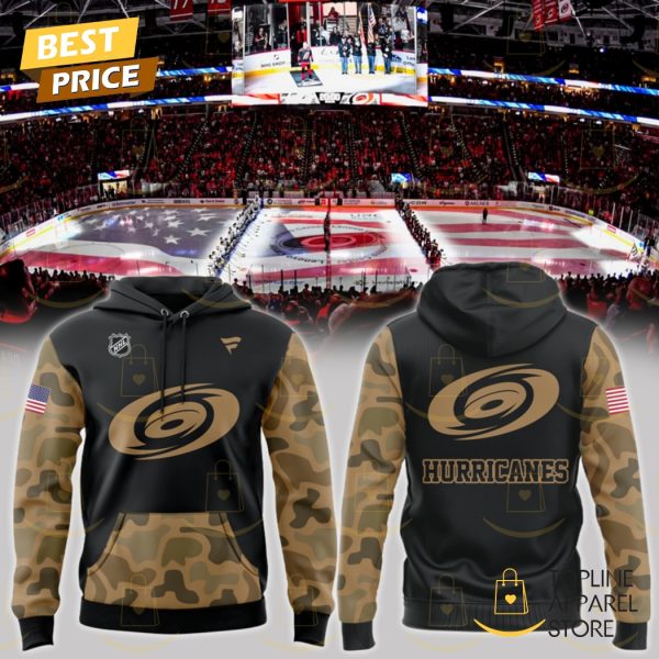 Veterans Day Carolina Hurricanes Design Hoodie