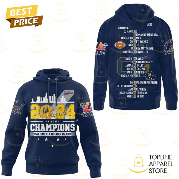 2024 LA Bowl Champions California Golden Bears Hoodie