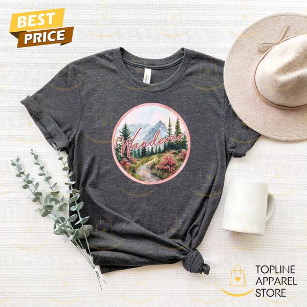 Wanderer Hiking Mountain Camping Shirt