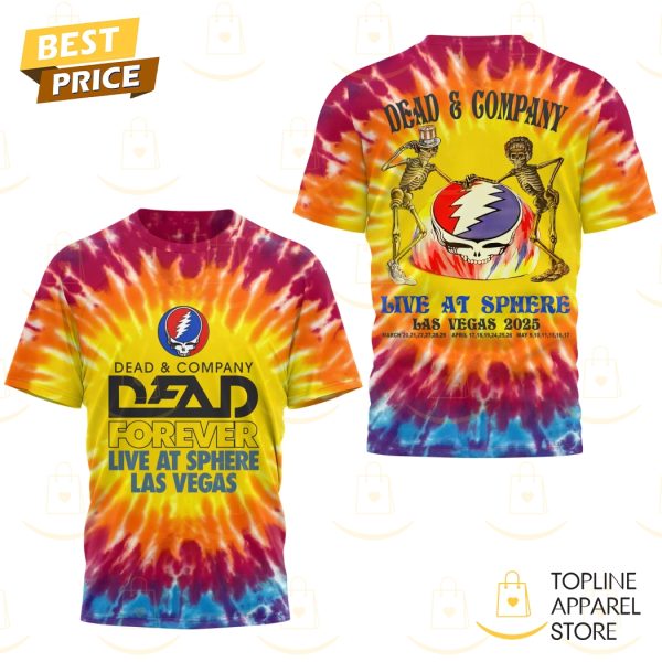 Grateful Dead – Forever Live At Sphere Las Vegas 3D T-Shirt