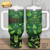 Yellowstone Protect The Land Tumbler With Handle And Straw