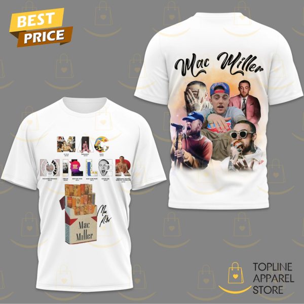 Mac Miller Signature 3D T-Shirt