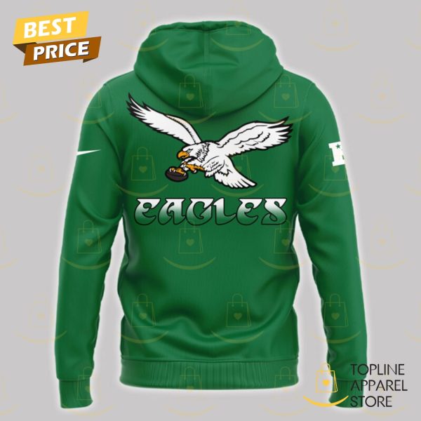 Kelly Green Philadelphia Eagles 2024 NFC East Division Champions Hoodie