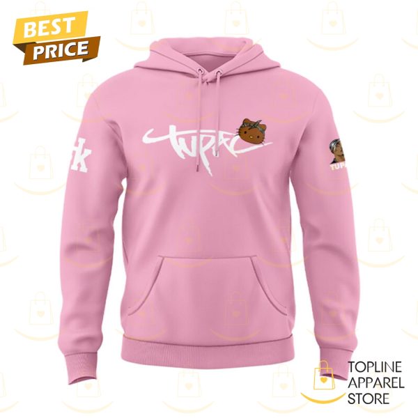 Hello Kitty x Tupac Shakur Pink Hoodie