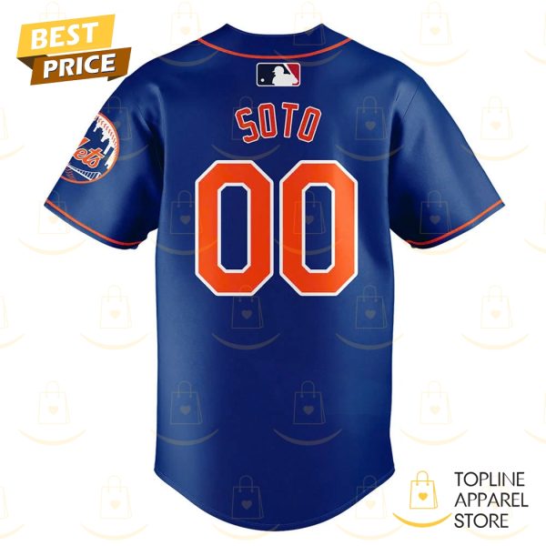 Personalized New York Mets Juan Soto 22 Baseball Jersey – Blue