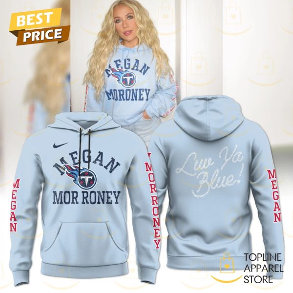 Megan Moroney x Tennessee Titans Luu Ya Blue Hoodie