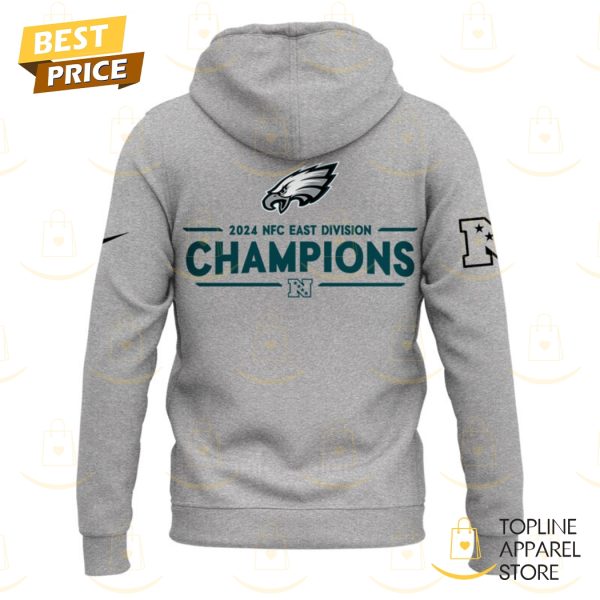 Ready To Roll NFC East Division Champions Philadelphia Eagles Hoodie – Grey