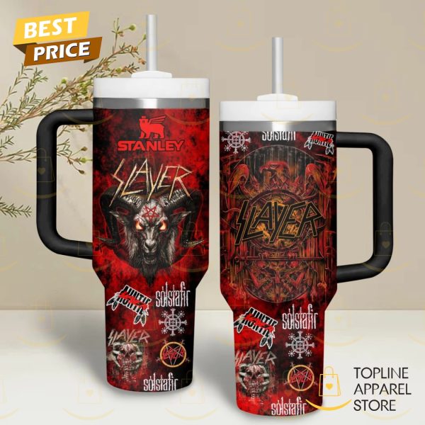 Slayer – Auntie Tumbler With Handle And Straw