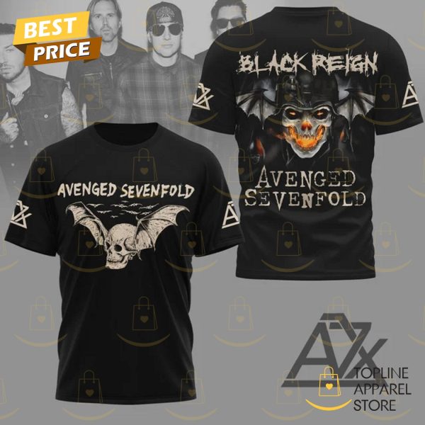 Avenged Sevenfold Black Reign 3D T-Shirt