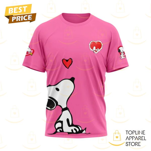 Snoopy – Im Back Valentina Day Cancelled 3D T-Shirt