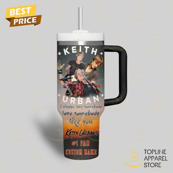 Personalized Keith Urban High And Alive World Tour Tumbler With Handle And Straw