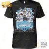 Back To Back 2023-2024 AFC Division Champion Baltimore Ravens Signature Unisex T-Shirt