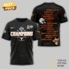 2025 Champions Playoff Semifinal Goodyear Cotton Bowl Texas Longhorns 3D T-Shirt